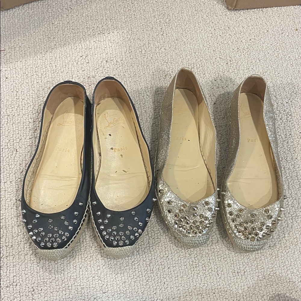 Bundle Christian Louboutin aliochette flats both 37